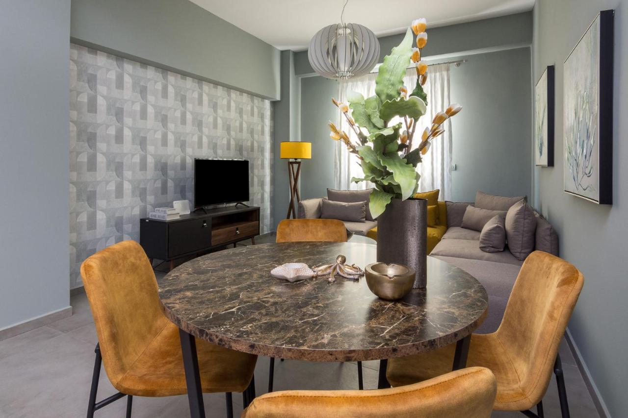 Hippy Designed 3Bedroom Apartment In Heraklion Bagian luar foto