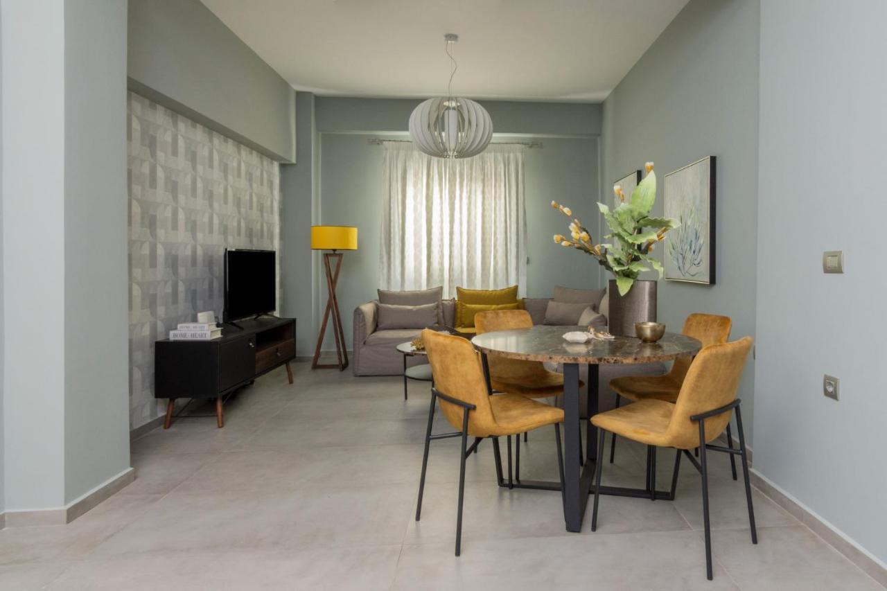 Hippy Designed 3Bedroom Apartment In Heraklion Bagian luar foto